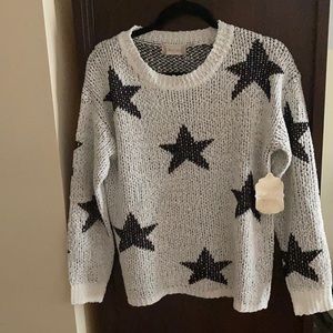 New with tags Altar’d State star sweater size Small.